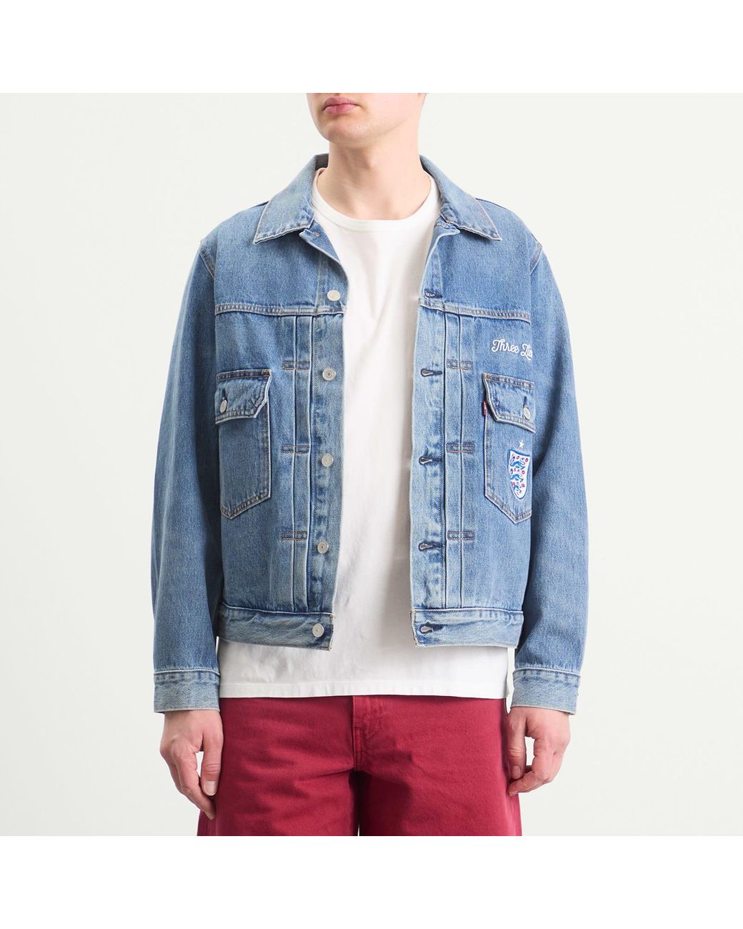 Levi's Blue England Type Ii Jacket for men