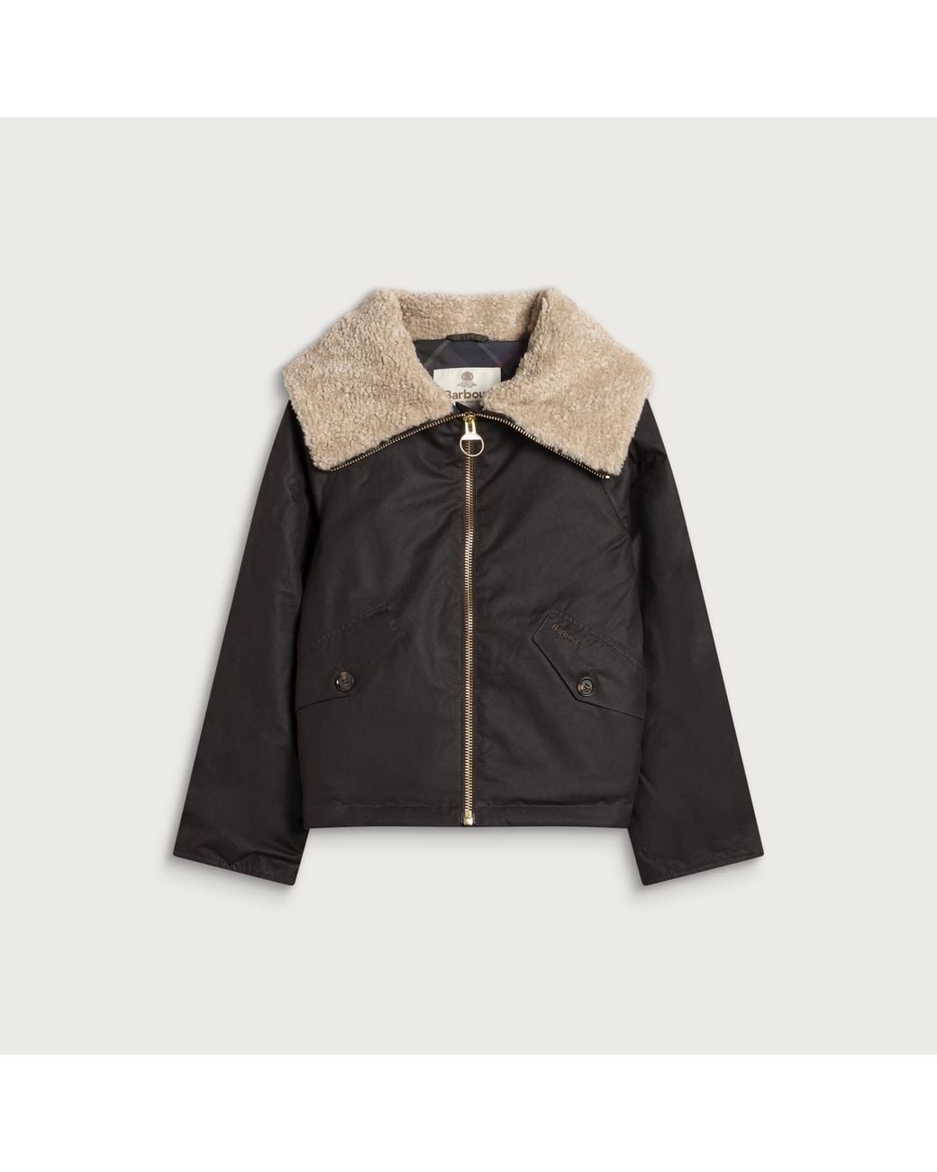 Barbour Black Mary Wax Jacket