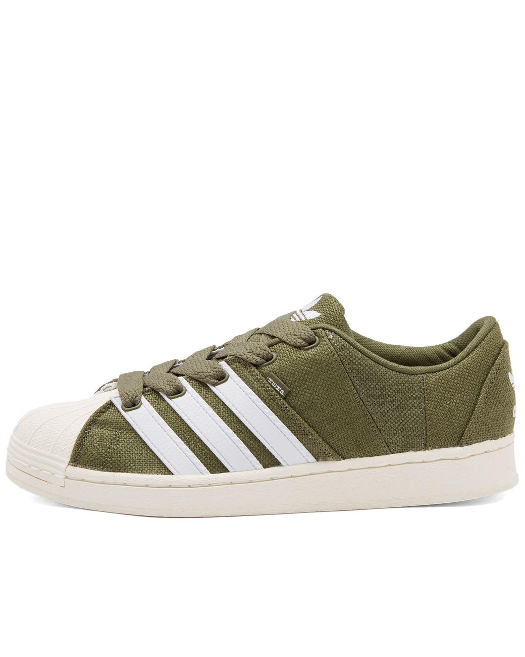 adidas Superstar Supermodified Hemp Sneakers in Green for Men Lyst UK