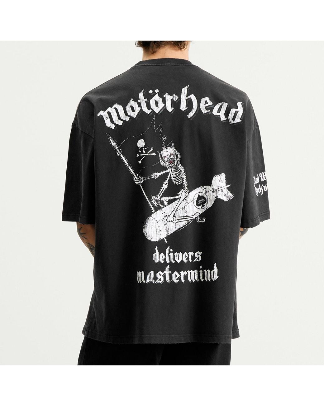 END. X Mastermind World X Motorhead Delivers T-Shirt in Black for