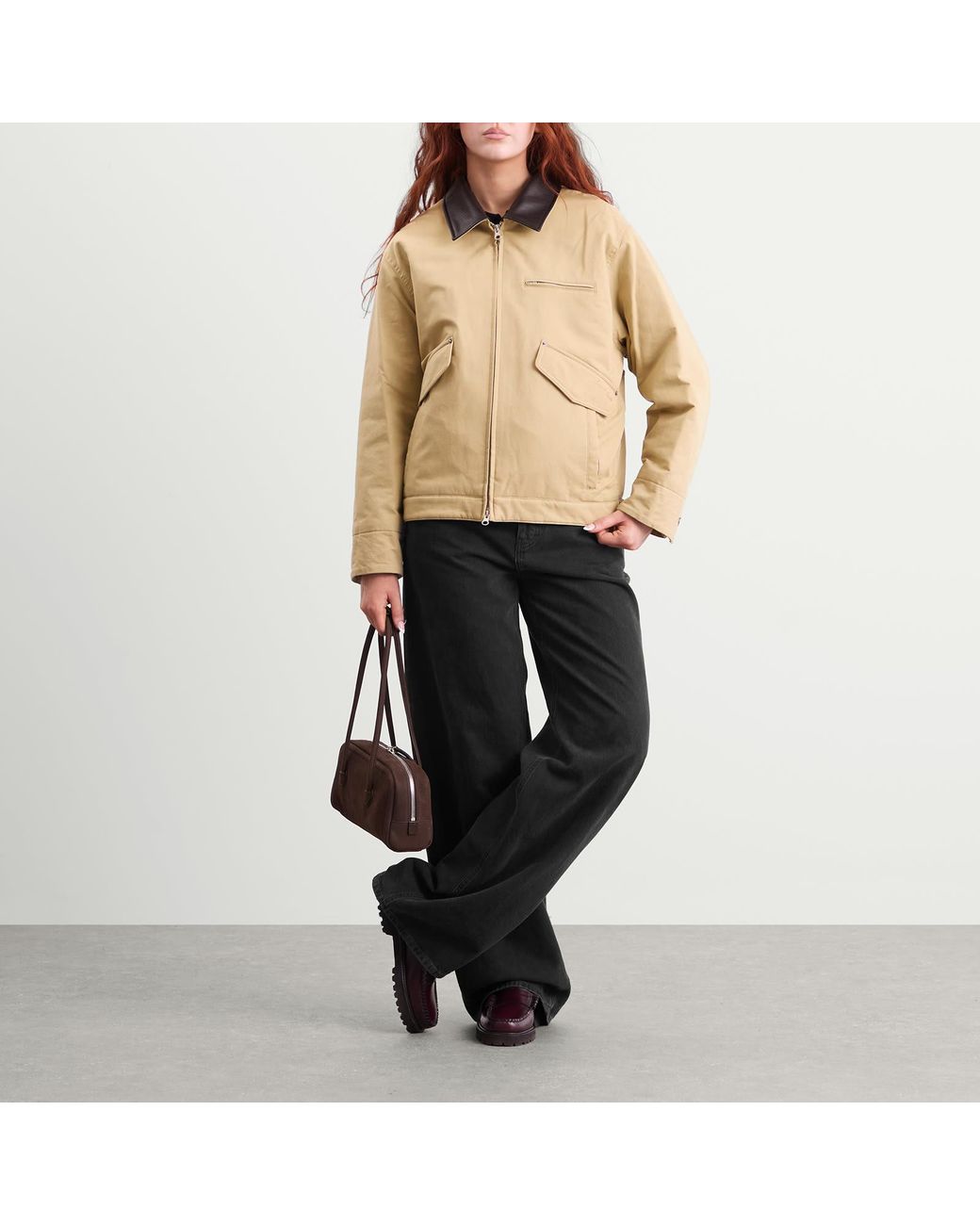DUNST Natural Canvas Work Jacket