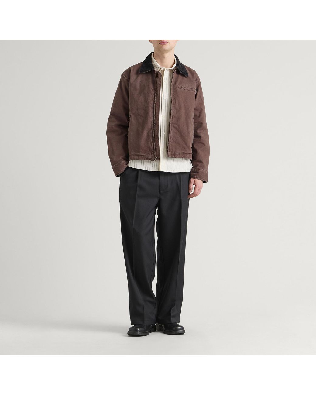 Corridor NYC Brown Utility Jacket for men