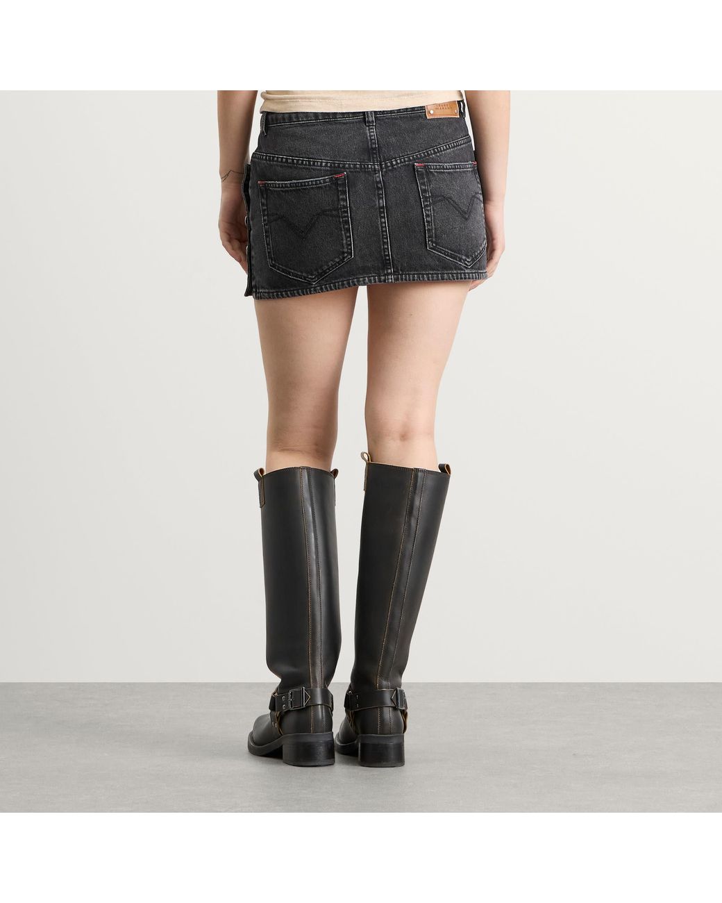 Isabel Marant Black Ralma Skirt