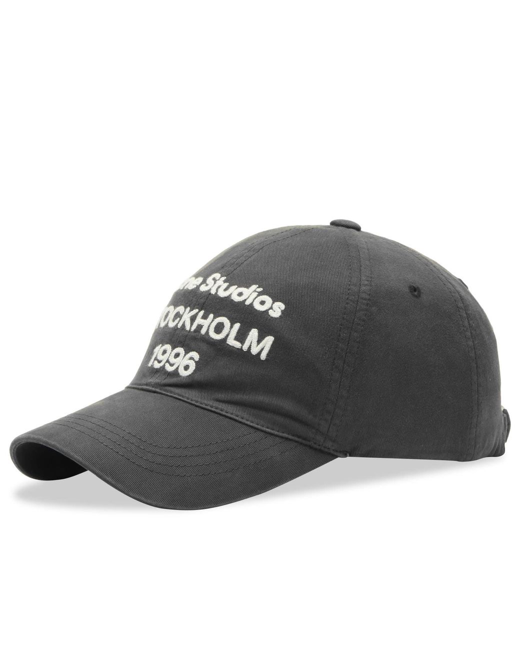 Acne Black Carliy Cap for men