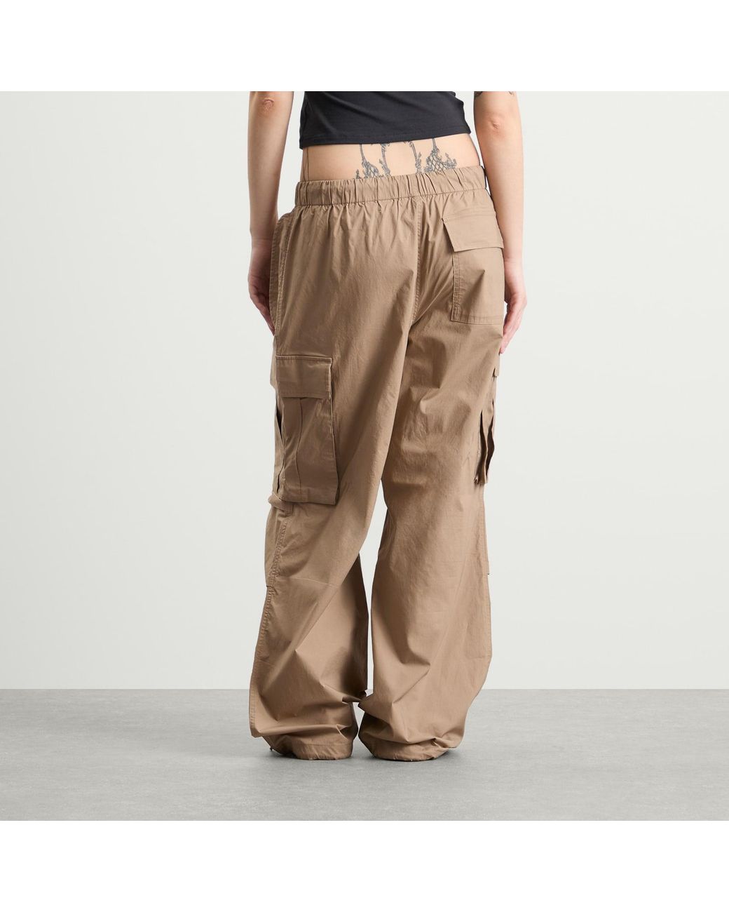 Skims Natural Sateen Cargo Pant