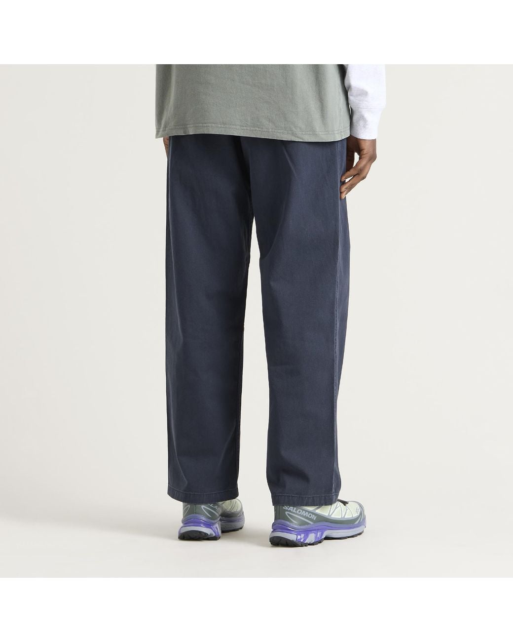 Gramicci Blue Core Pant Straight Fit for men