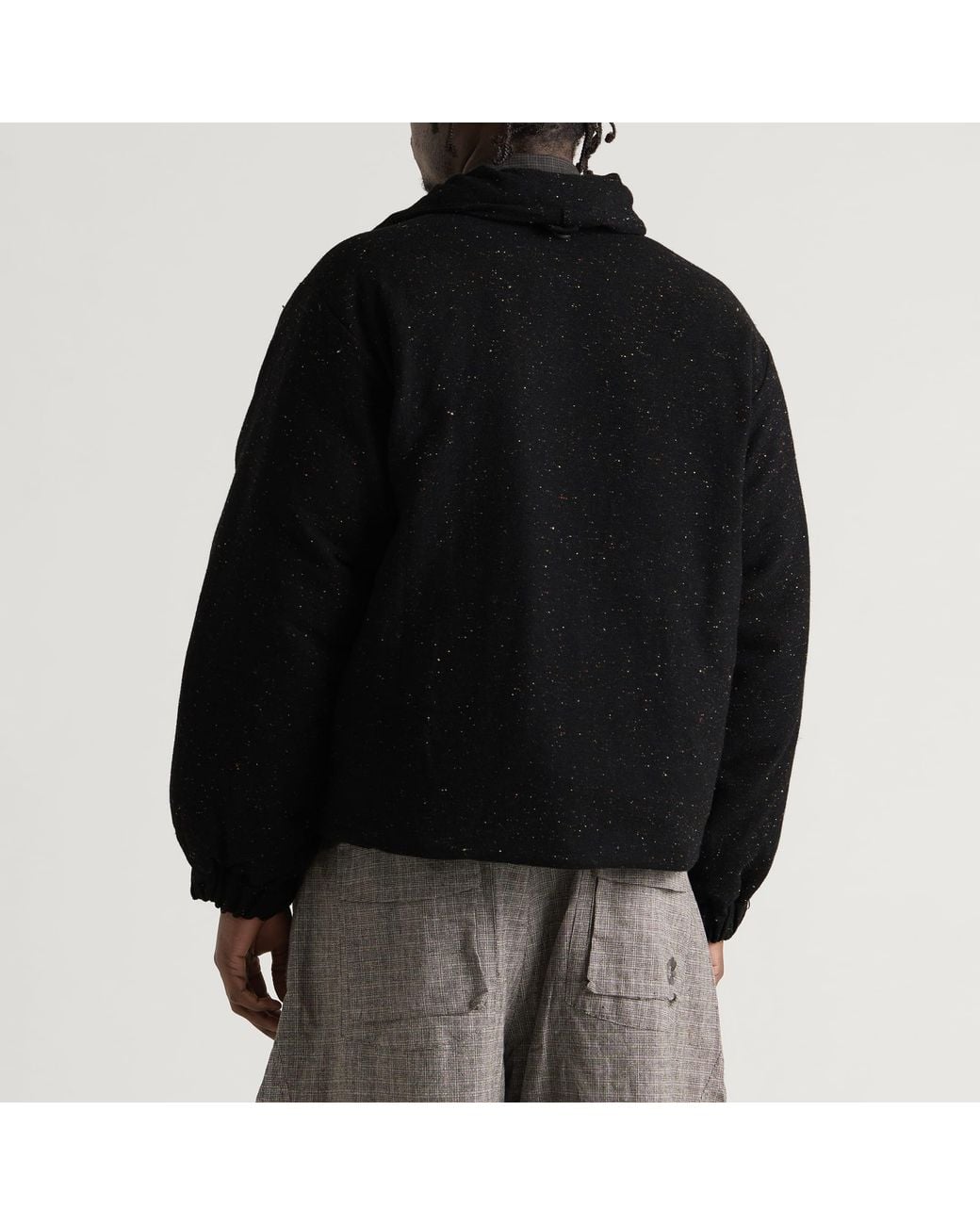 Ganter Black Down Peveril Jacket for men