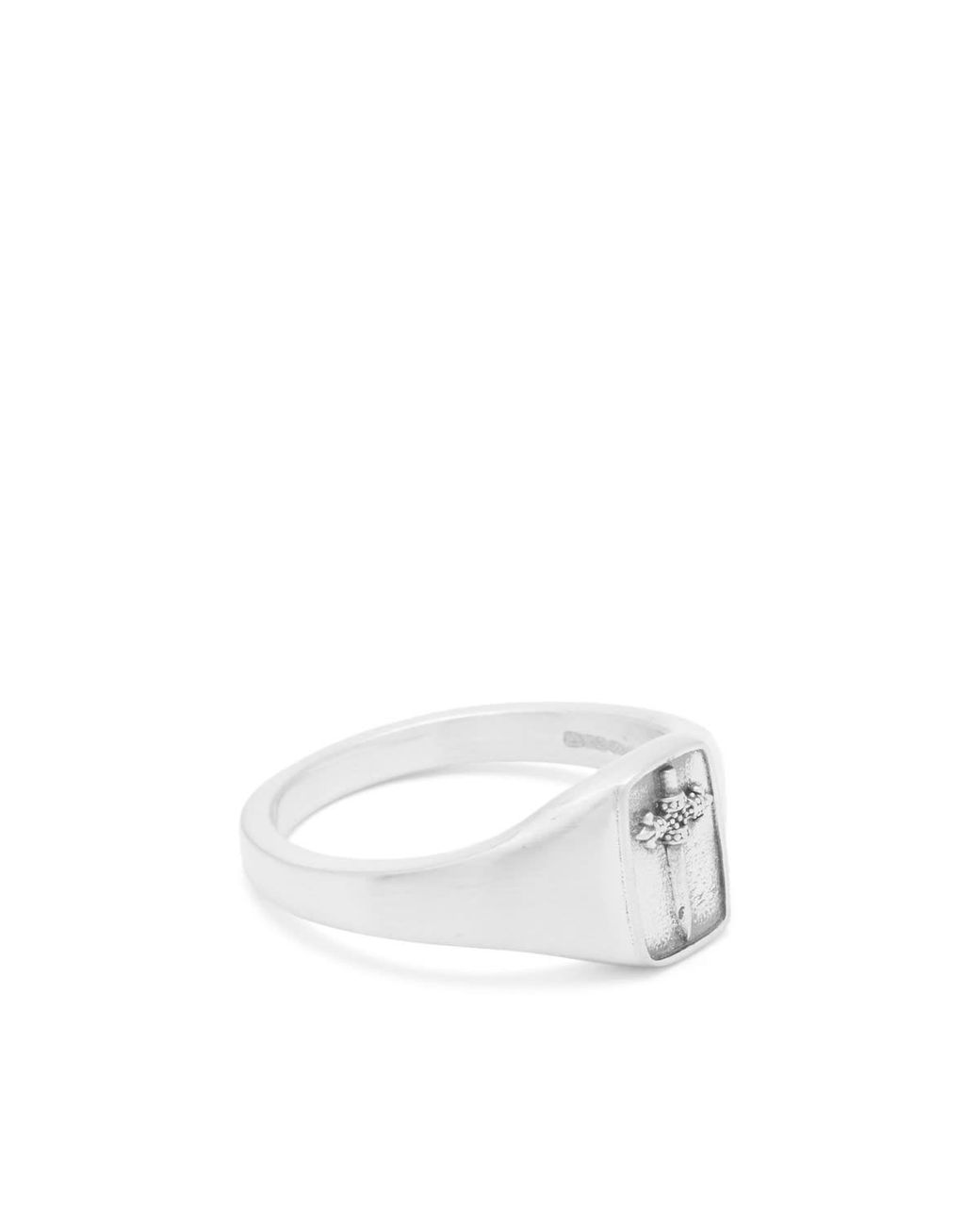 Serge Denimes White Estoc Ring for men