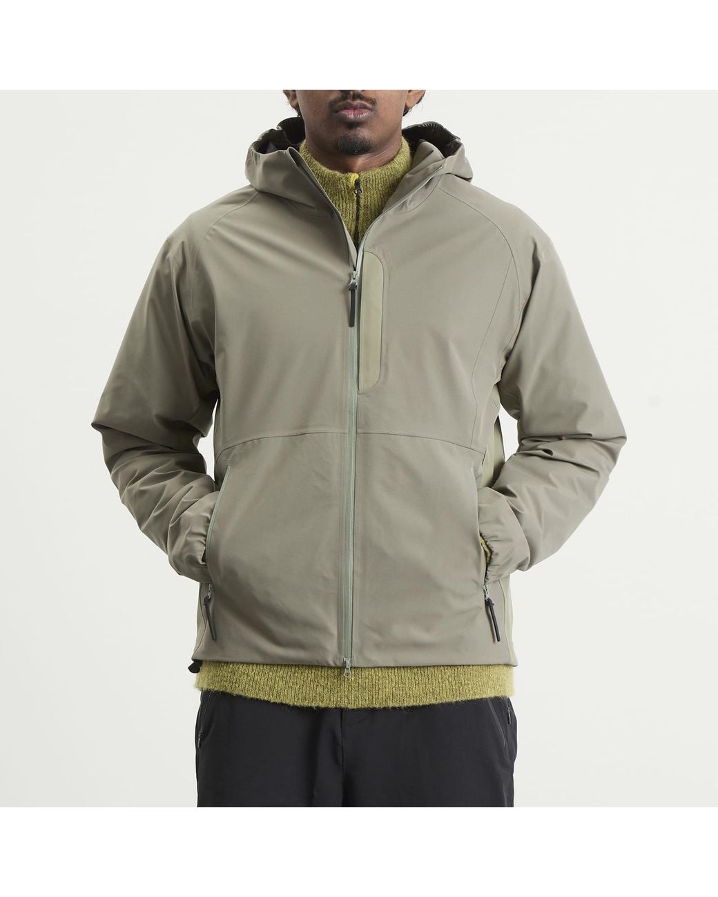 Hiking Patrol Gray Arc Lightweight Shell Jacket 2.0 for men