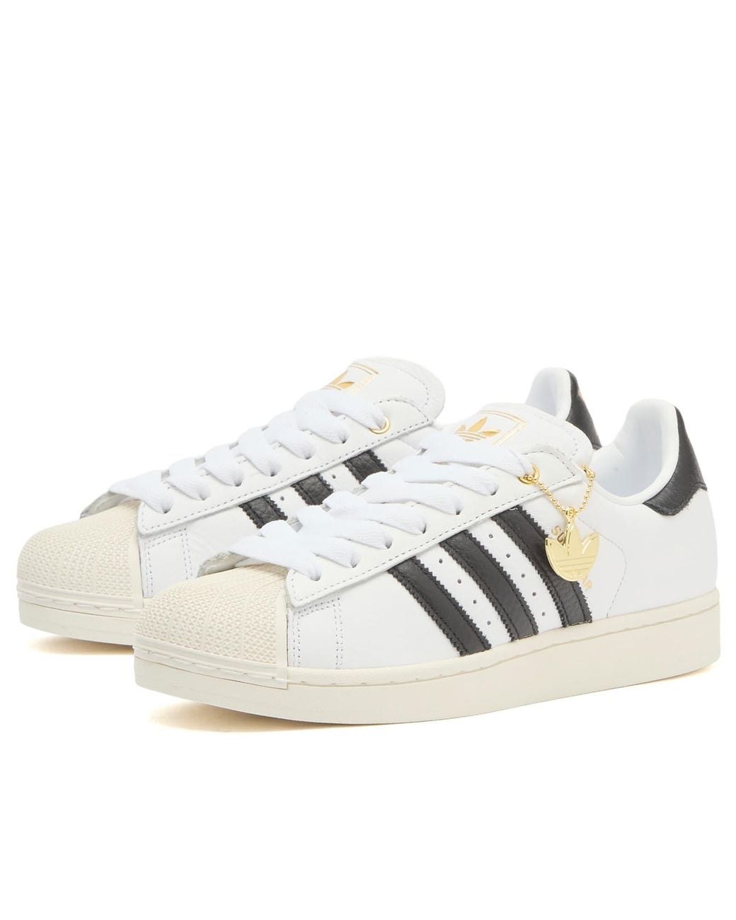 Adidas White Superstar Ii Sneaker
