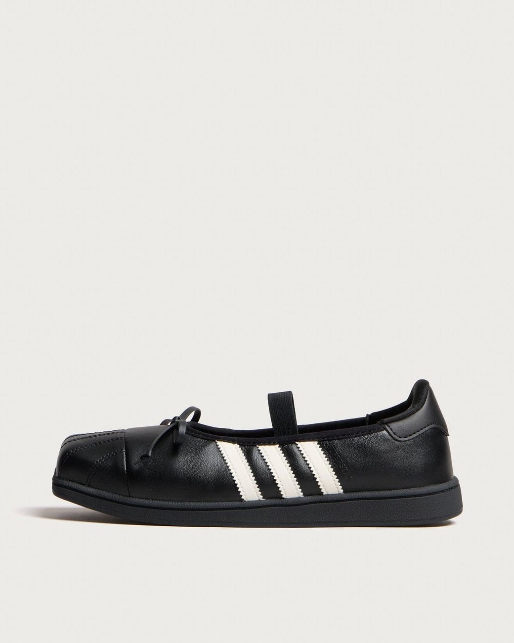 adidas X Jennie Superstar Square Ballet Shoes in Black | Lyst
