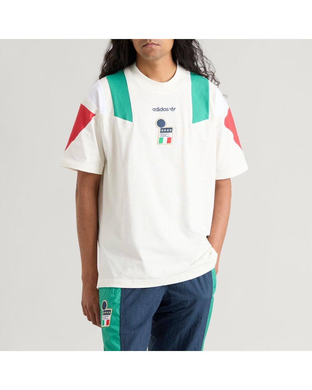 Adidas White Figc Eqt T-Shirt for men