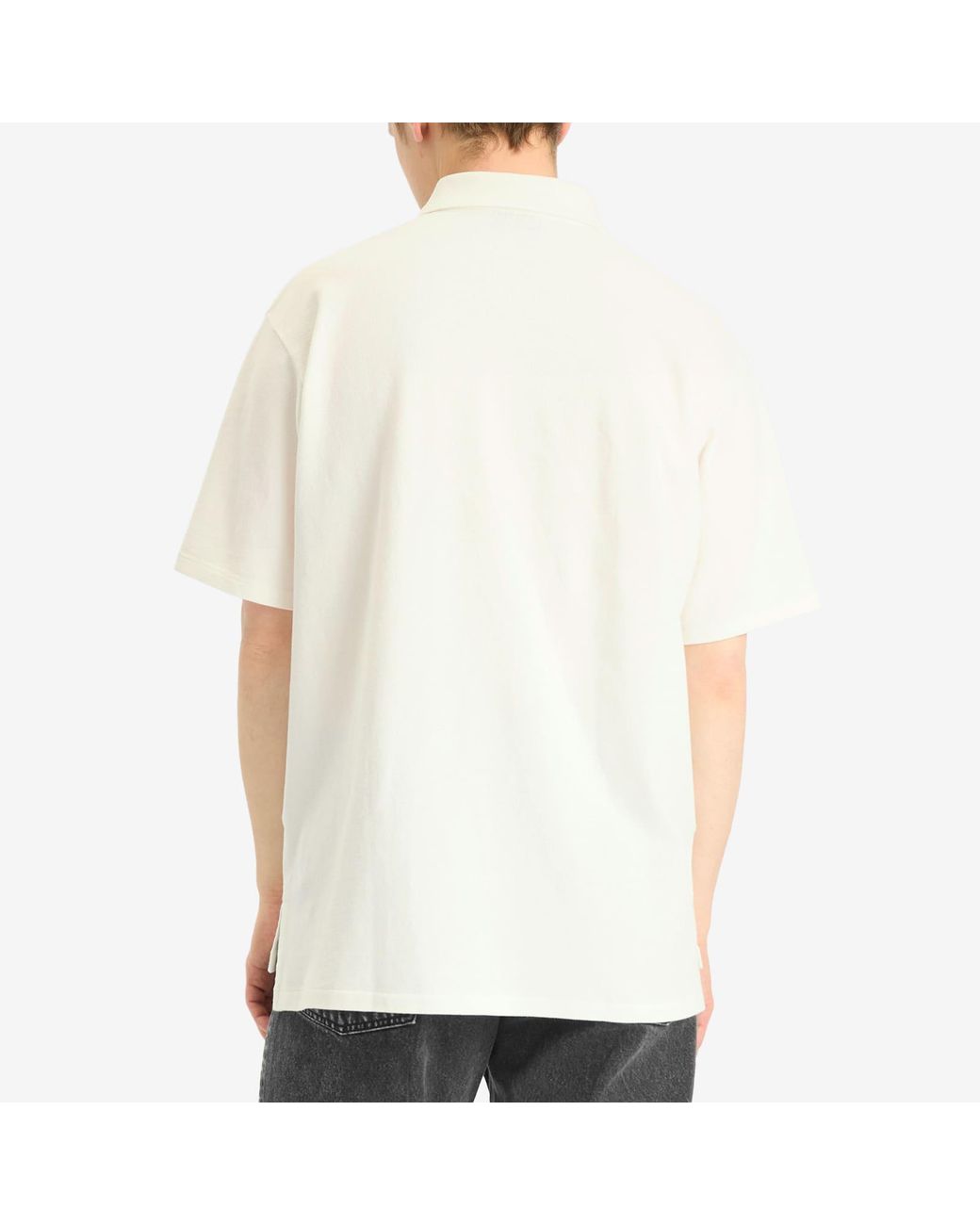 Human Made Heart Polo Shirt in White for Men | Lyst