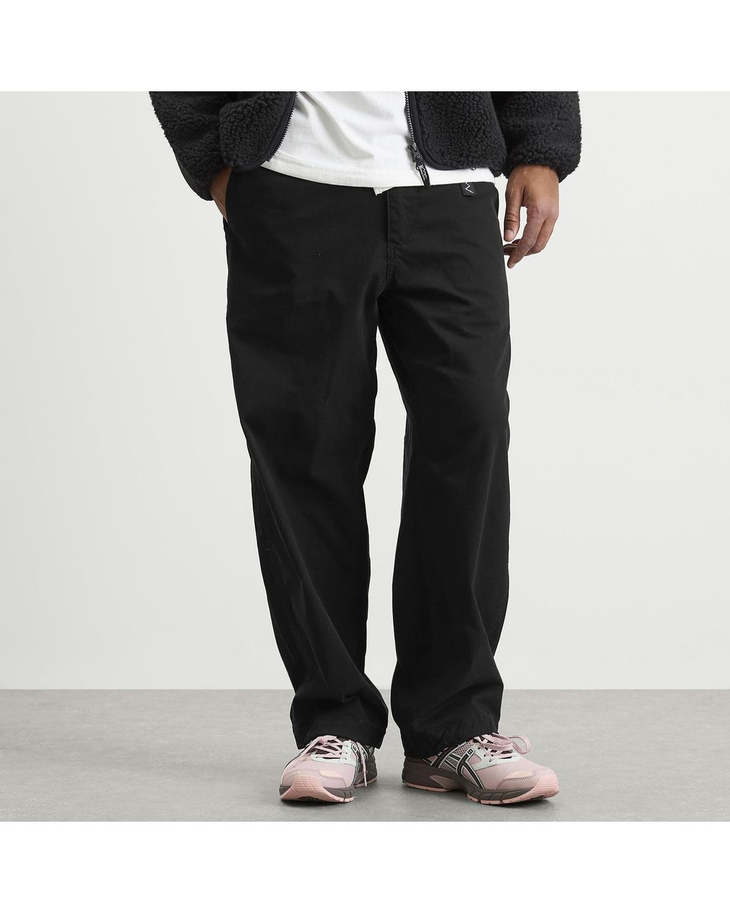 Manastash Black Flex Climber String Pants for men