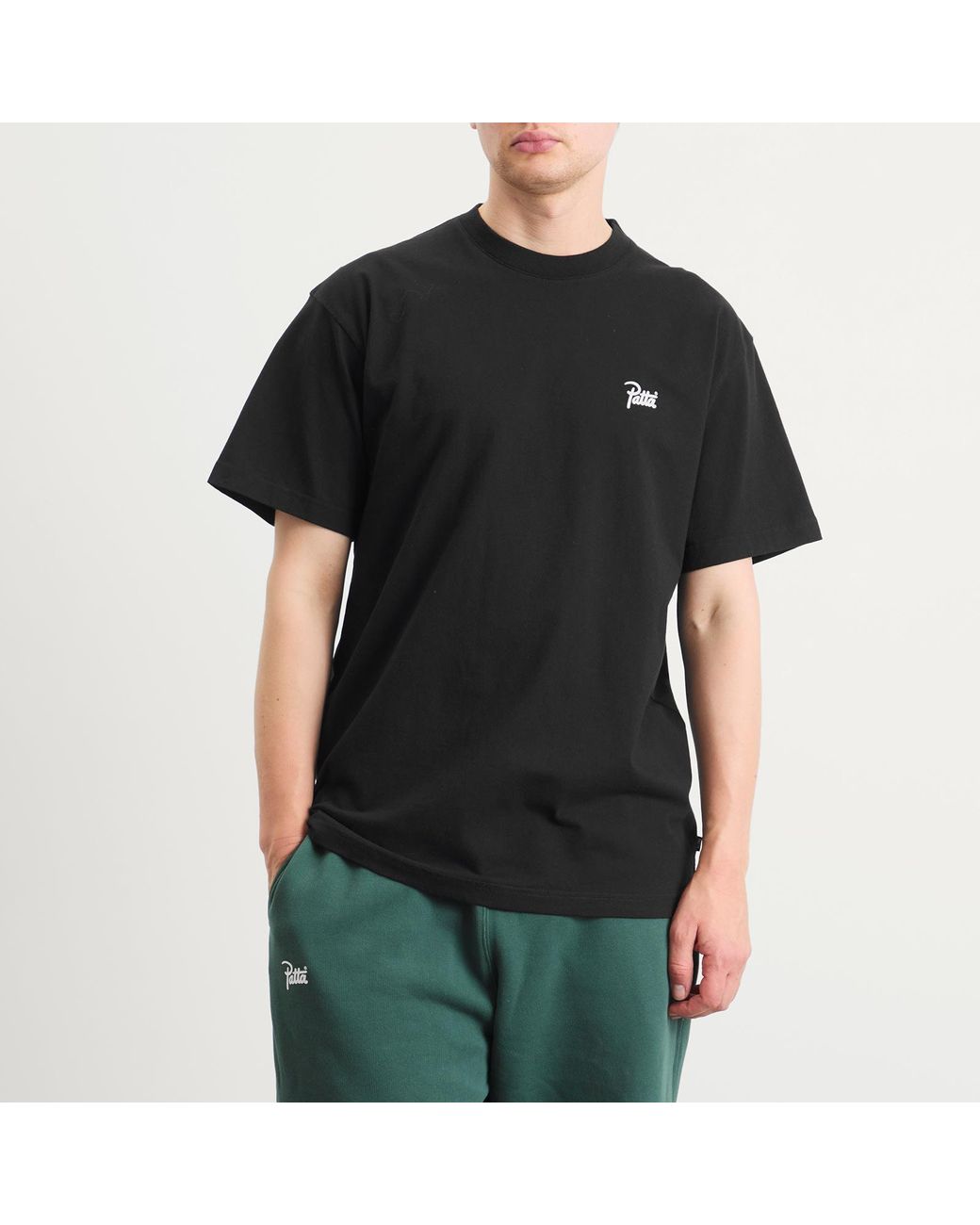 PATTA Black Smooth Operator T-Shirt for men