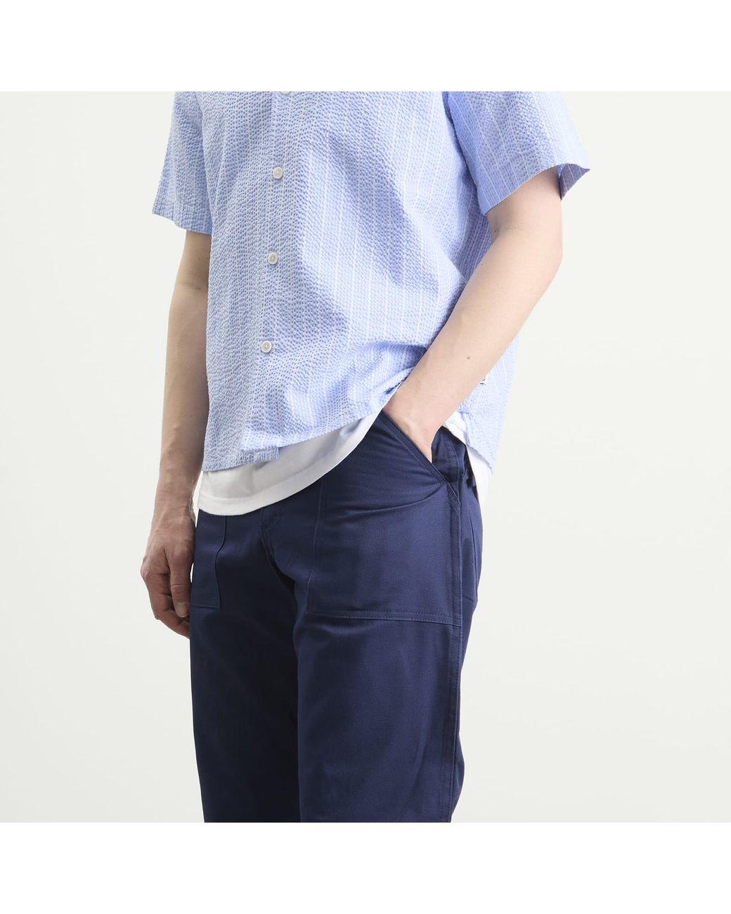 Stan Ray Blue Taper Fatigue Pants for men