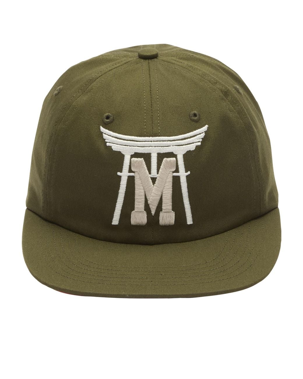 Maharishi Green Temple M Okinawa 6 Panel Cap for men