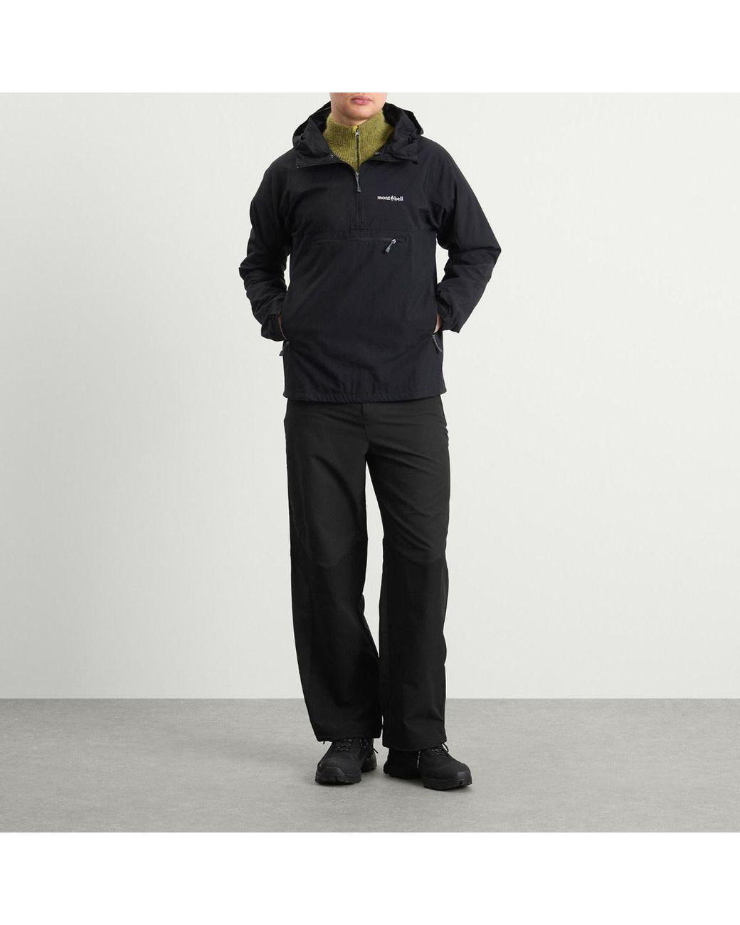 Montbell Black O.D. Anorak for men