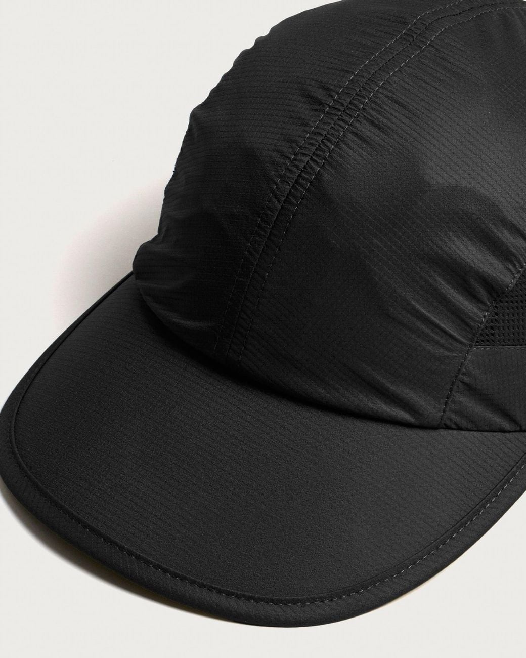 Purple Mountain Observatory Black Tech Air Cap for men