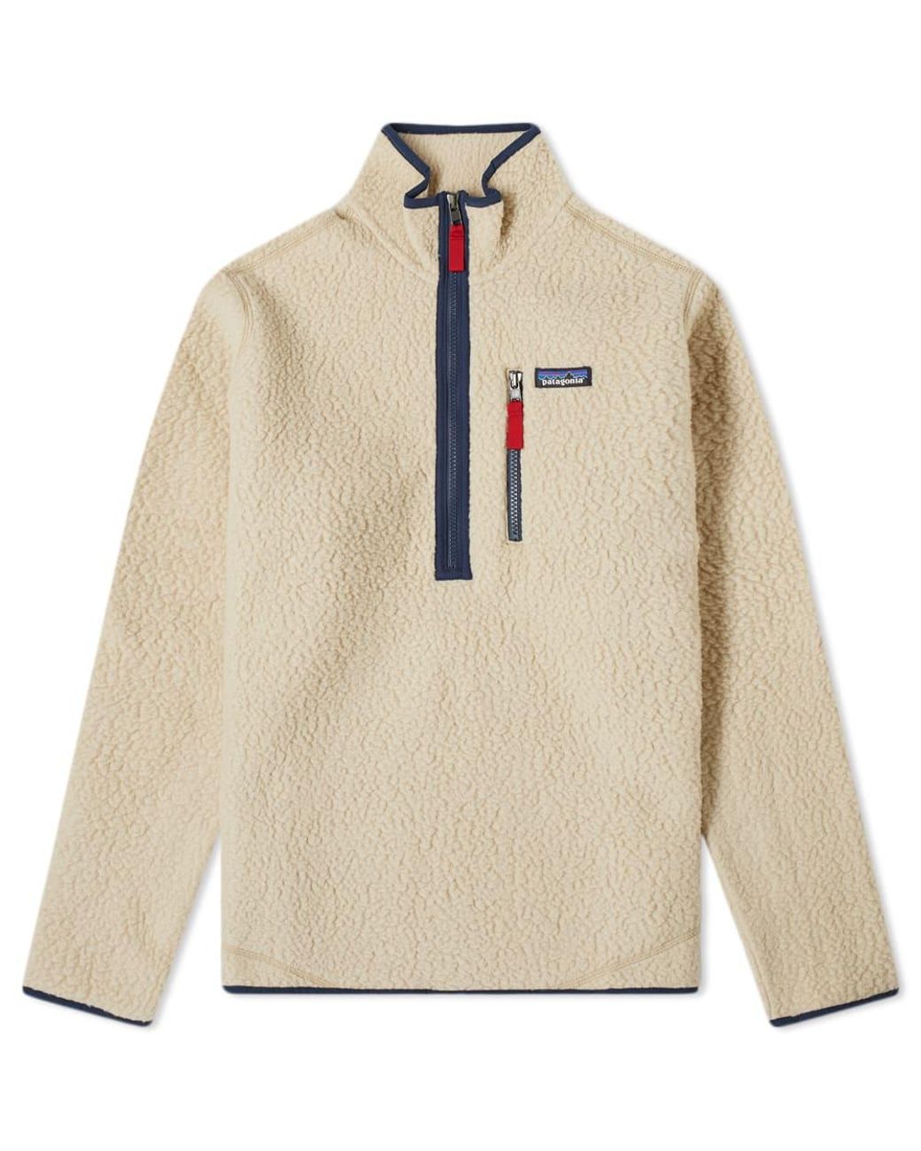 Patagonia Synthetic Retro Pile Sweat in Natural for Men - Lyst