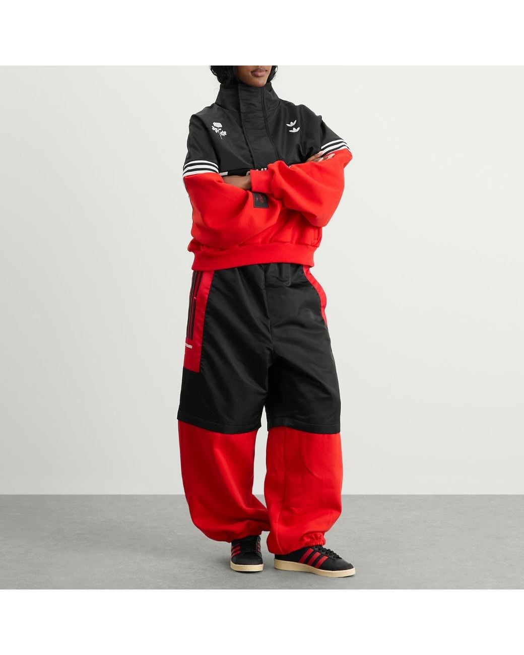 Adidas Red X Willy Chavarria Gomez Zip Off Pant