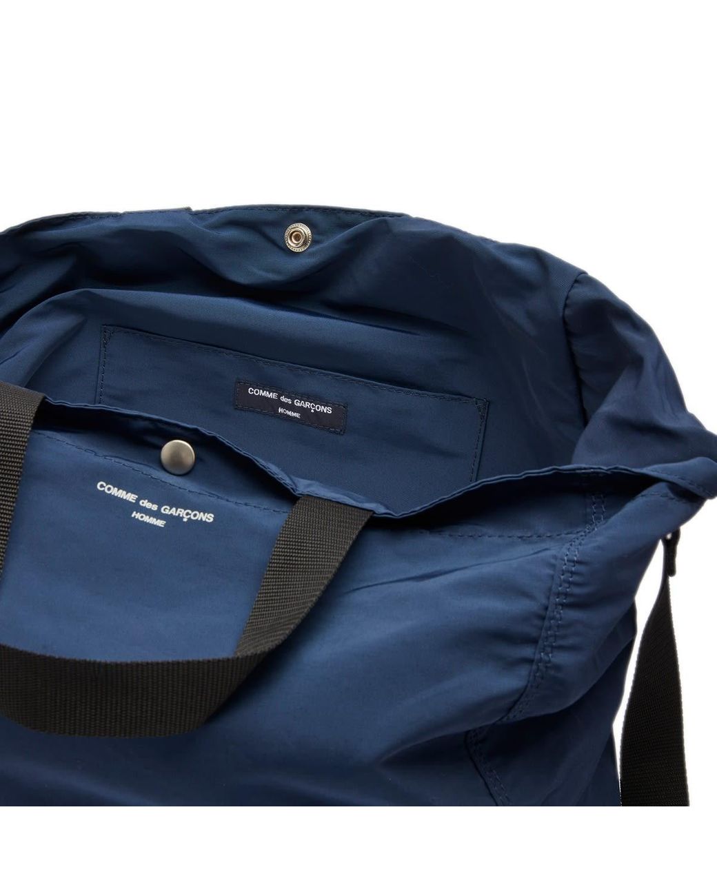 『COMME des GARCONS HOMME』　2WAY BAG Comme des Garçons 2-Way Tote Bag in Blue for Men | Lyst