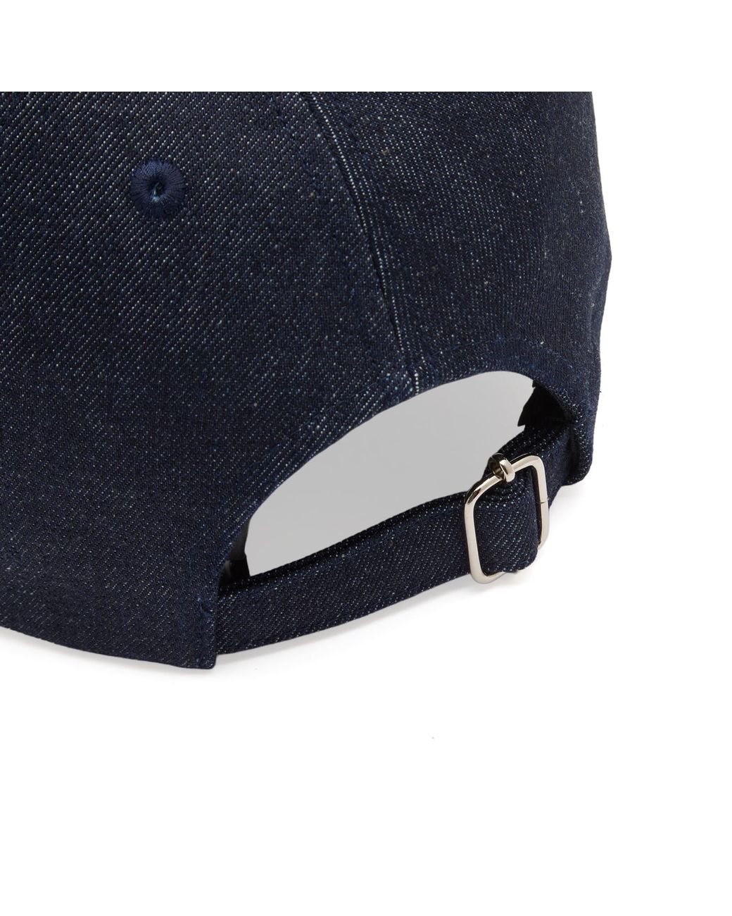 A.P.C. Blue Charlie Logo Cap for men