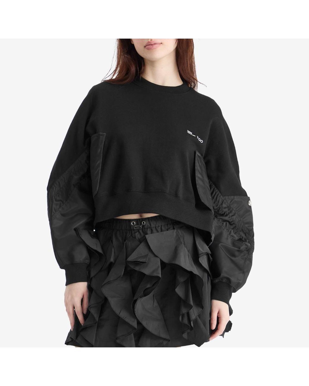 Toga Toga Pocket Sweat Pullover in Black | Lyst Canada