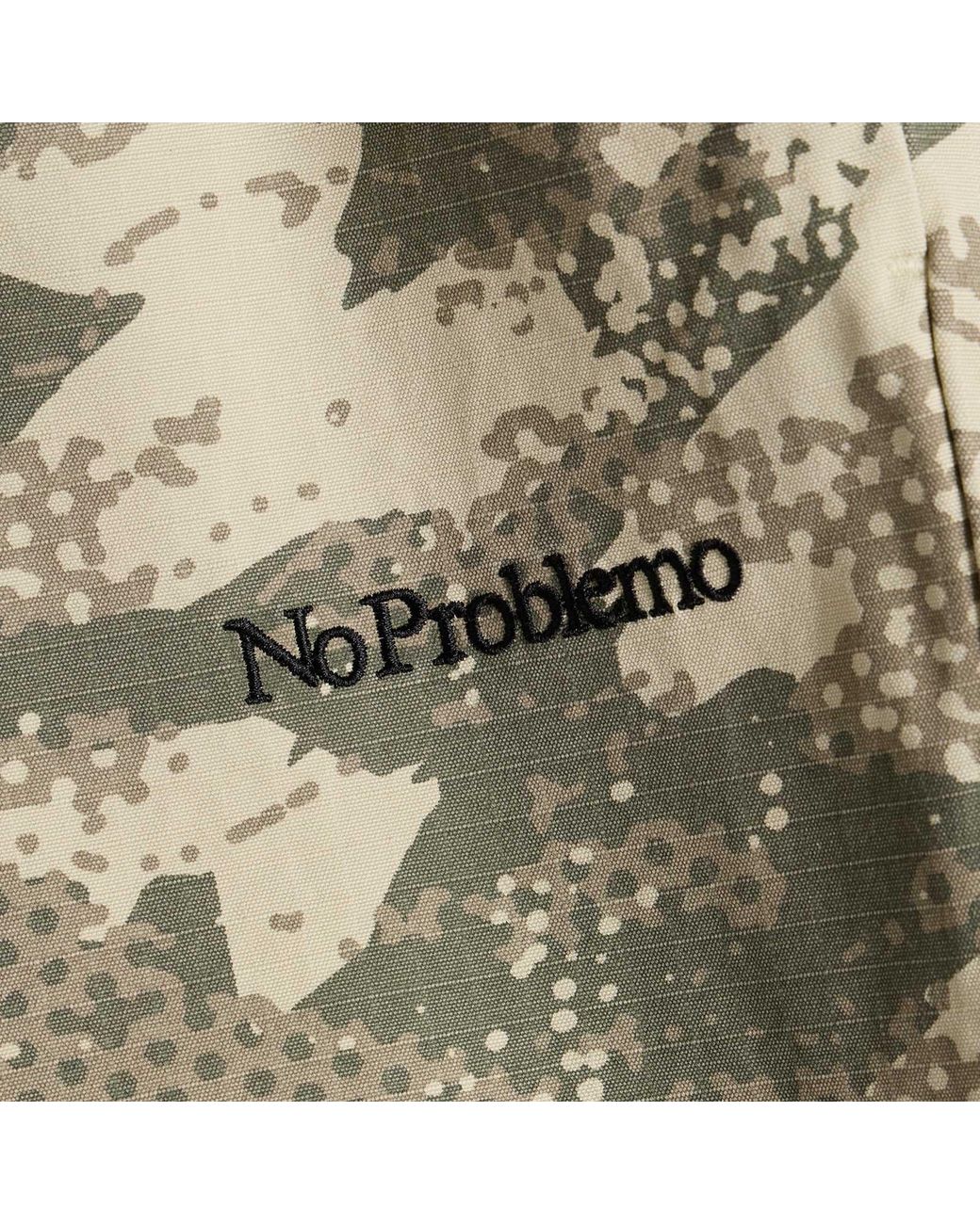 No Problemo Gray Forest Ripstop Work Pants