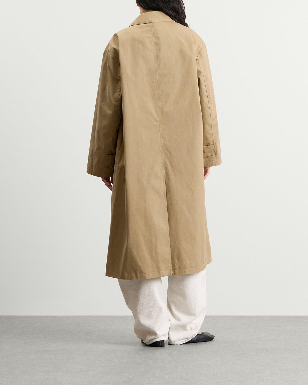 DUNST Natural Refined Mac Coat Jacket