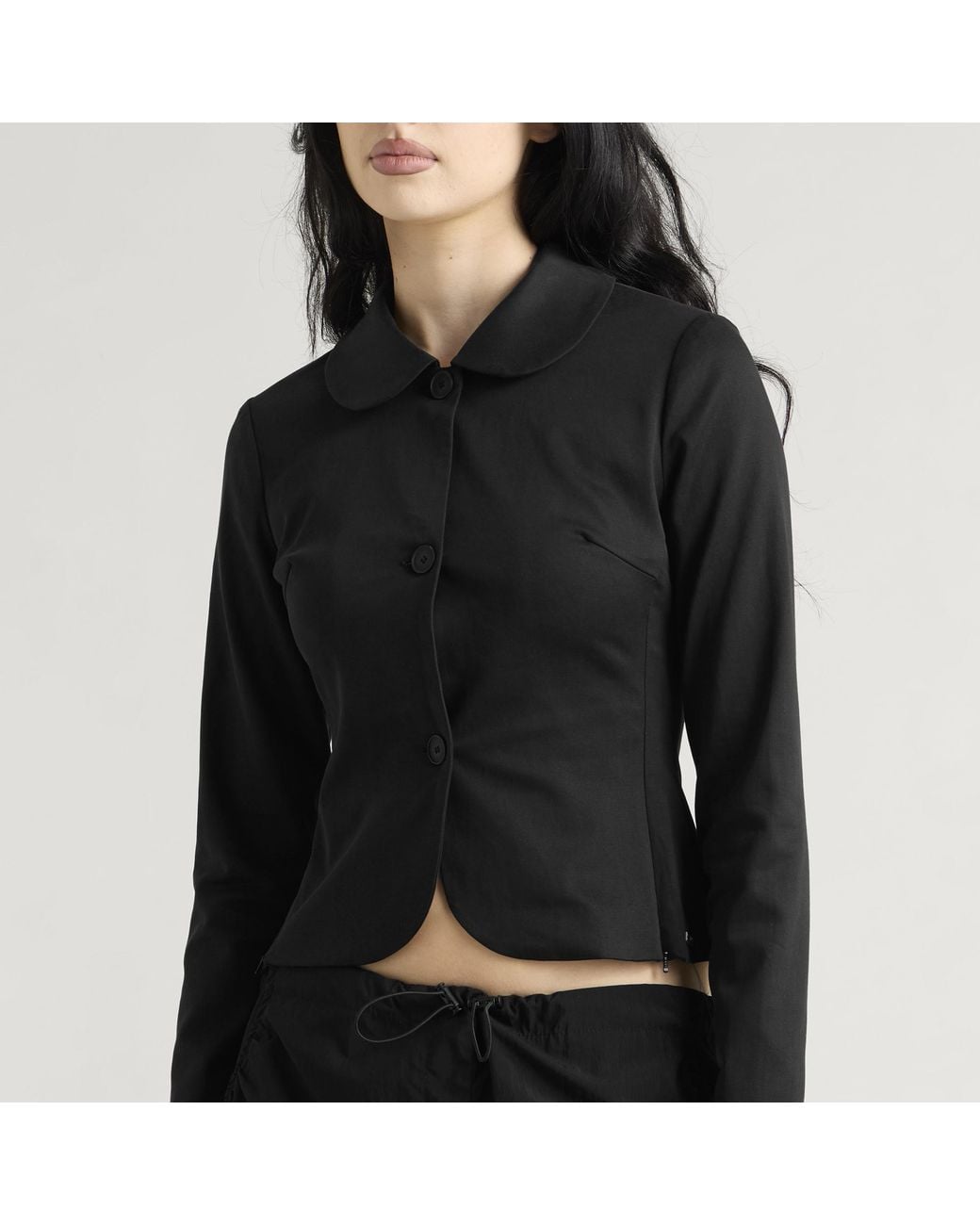 Peachy Den Black Twiggy Muse Shirt