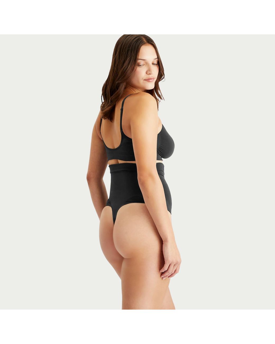 Skims Black Seamless Sculpt Bralette