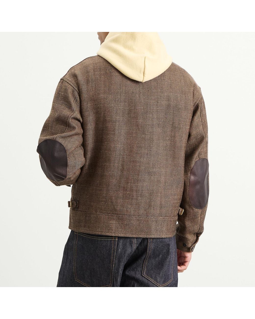 Visvim Brown Strato Bomber Jacket for men