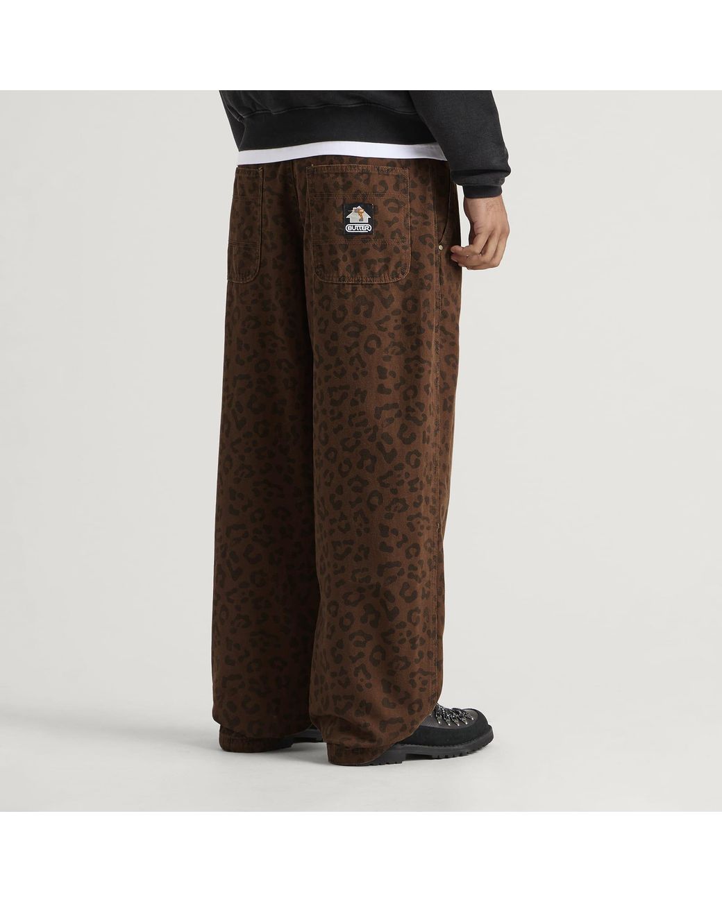 Butter Goods Brown Work Pants for men