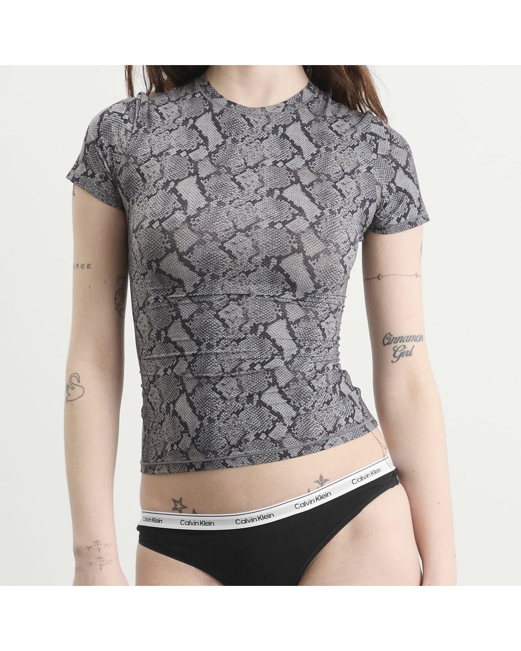 Calvin Klein Black Icon Thong