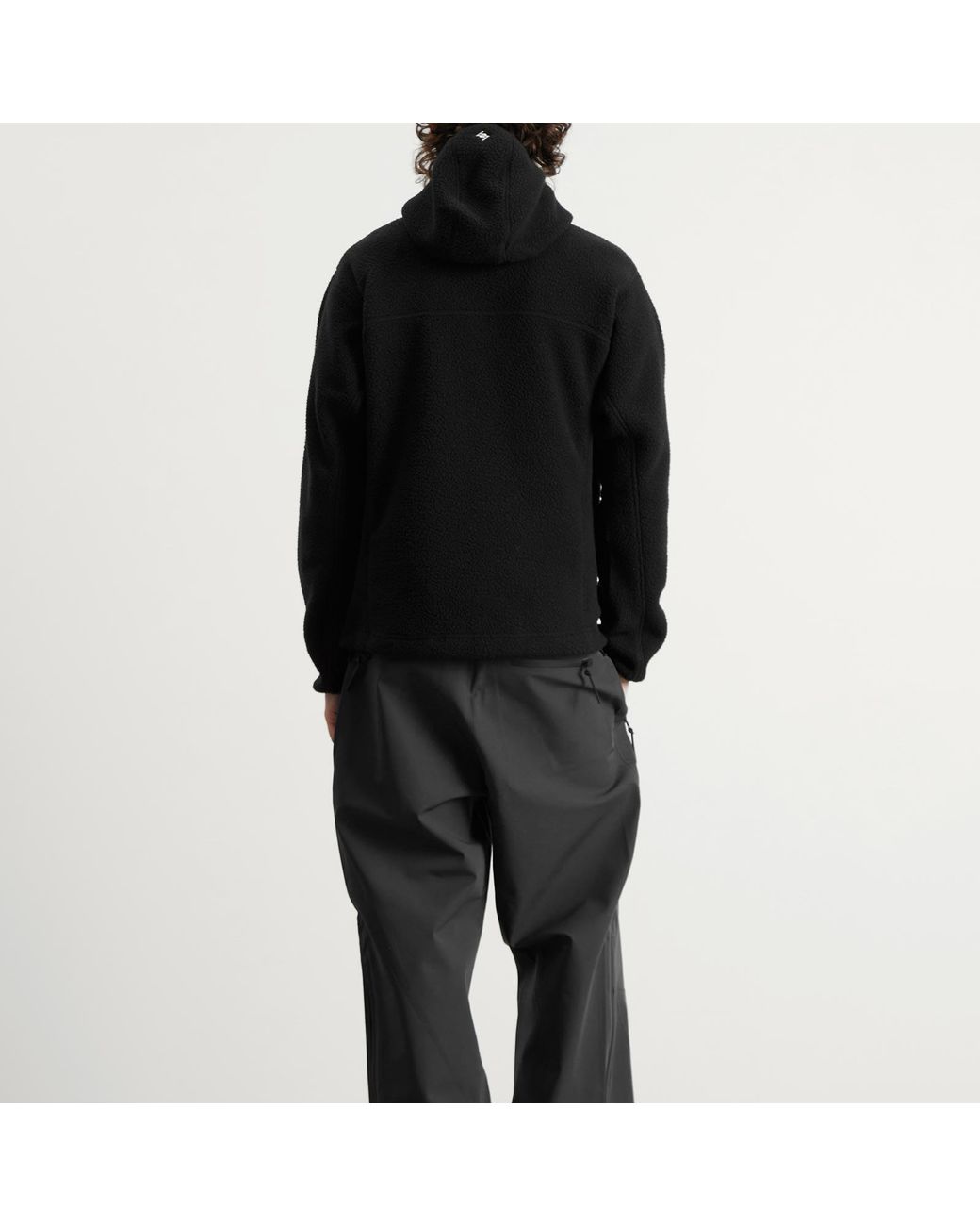 REPRESENT 247 Black Borg Fleece Jacket for men