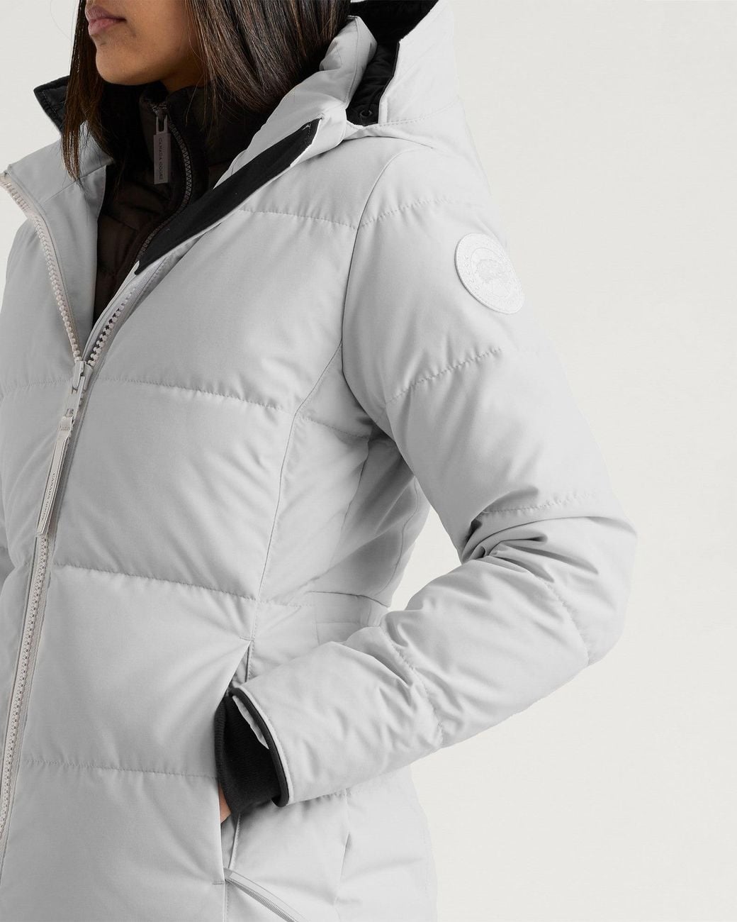 Canada Goose Chelsea Parka Jacket in Gray | Lyst