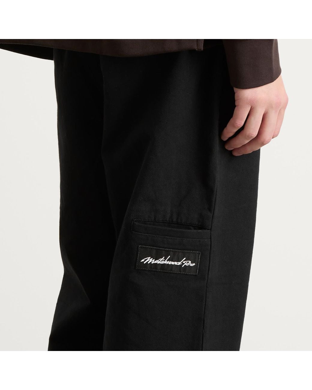 Mini Work Studio METALWOOD STUDIO Pro Work Pants in Black for Men | Lyst