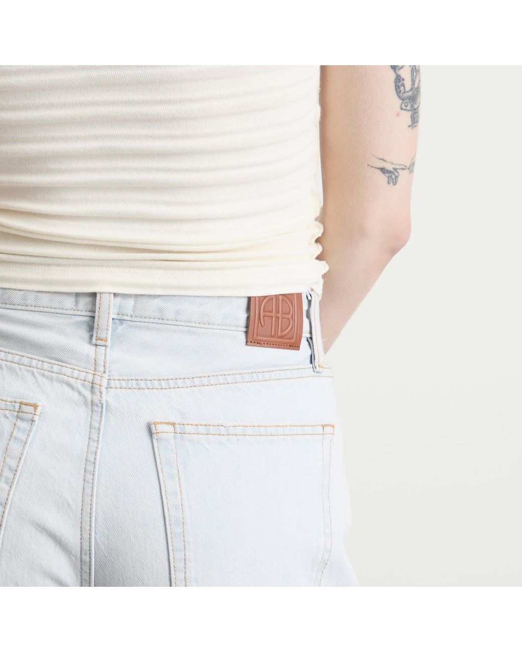 Anine Bing Blue Lewis Jeans