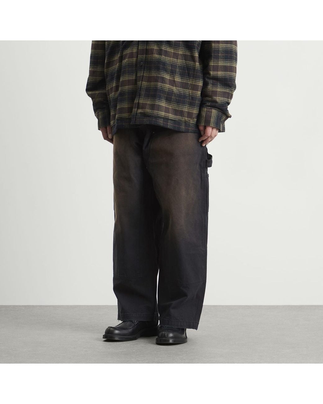 Willy Chavarria Gray Workwear Toluca Pant for men
