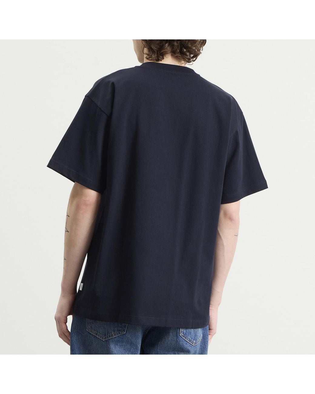 Norse Projects Blue Standard Heavyweight T-Shirt for men