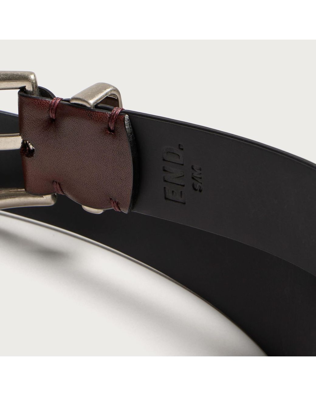 END. Brown Ranch Belt