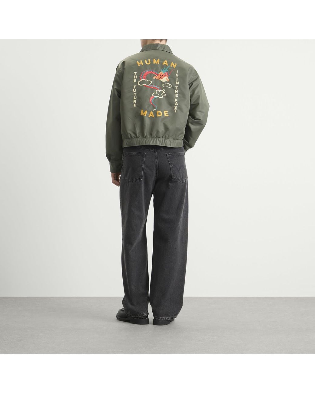 Human Made Green Military Jacket for men