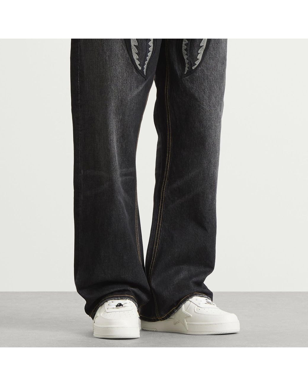 A Bathing Ape White Bape Sta Os #2 M2 for men