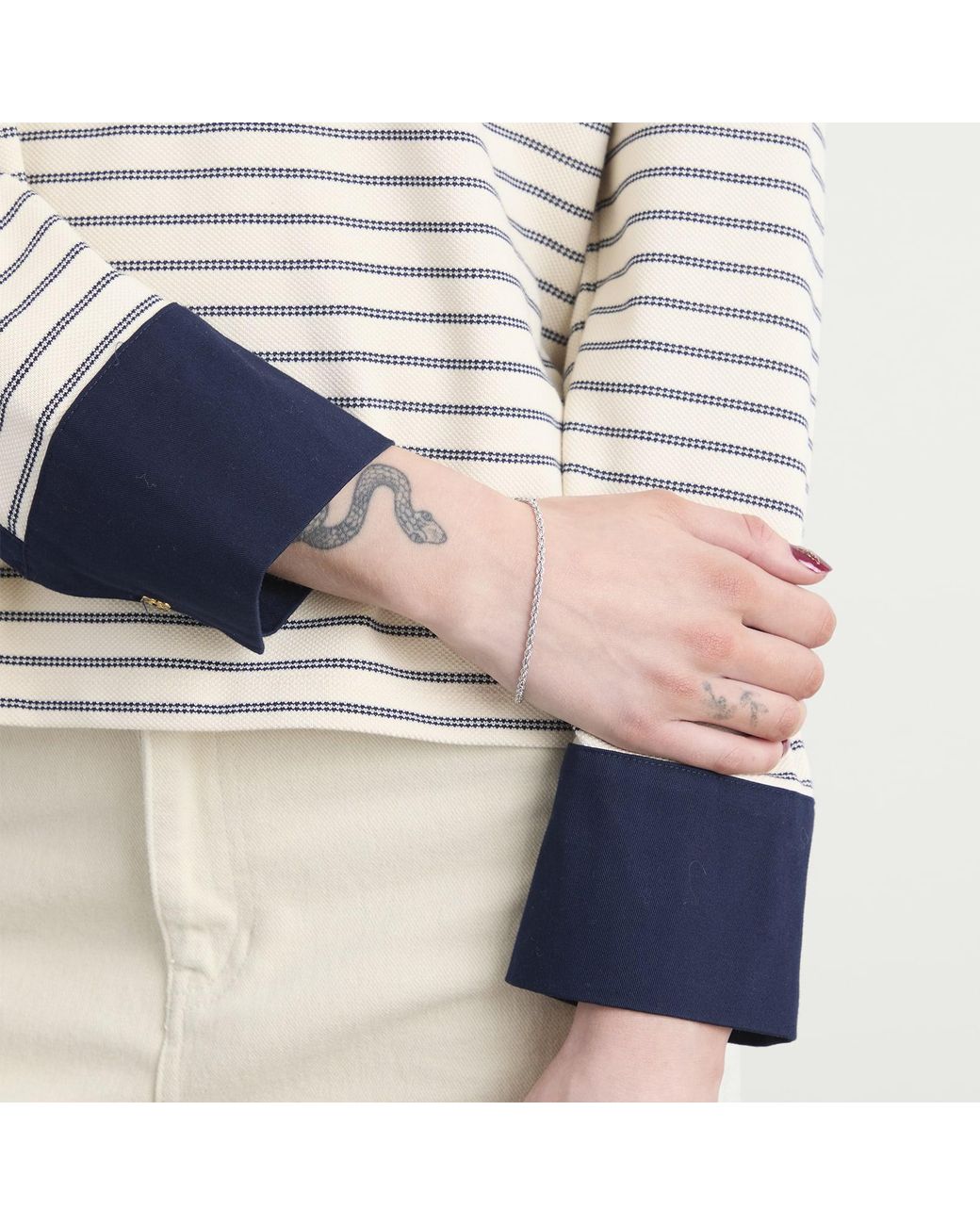Tom Wood Metallic Rope Bracelet