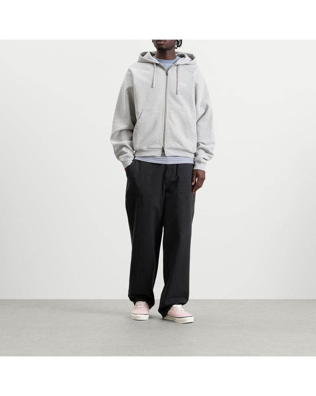 by Parra Black Art Pants for men
