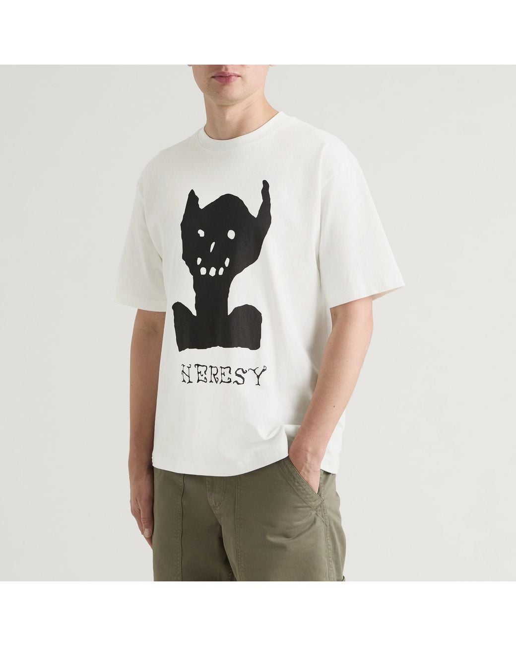 Heresy White Gob T-Shirt for men
