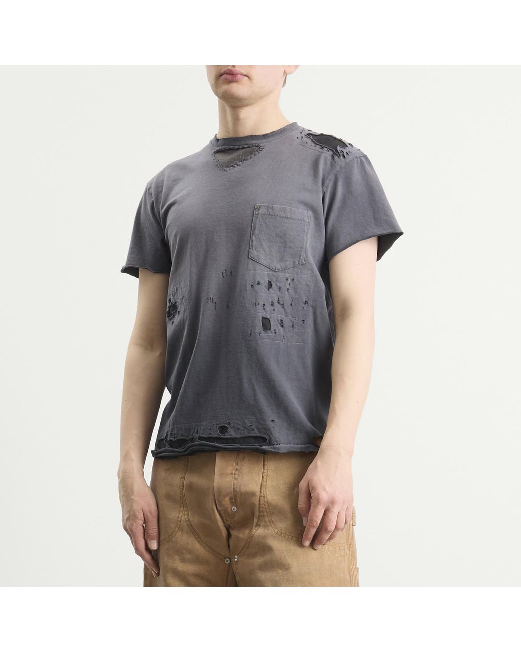 GALLERY DEPT. Gray Salvage T-Shirt for men
