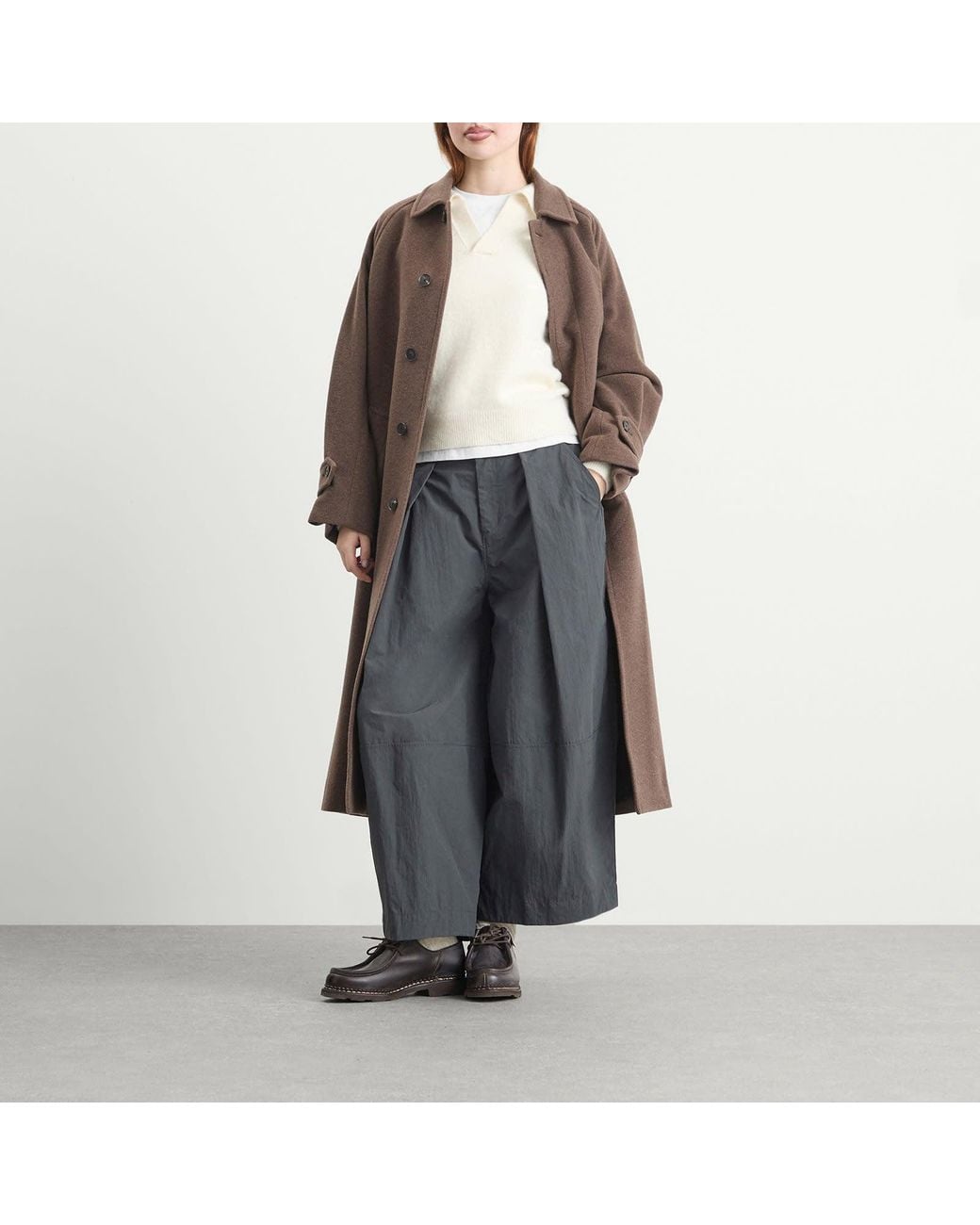 YMC Gray Deadbeat Nylon Trousers