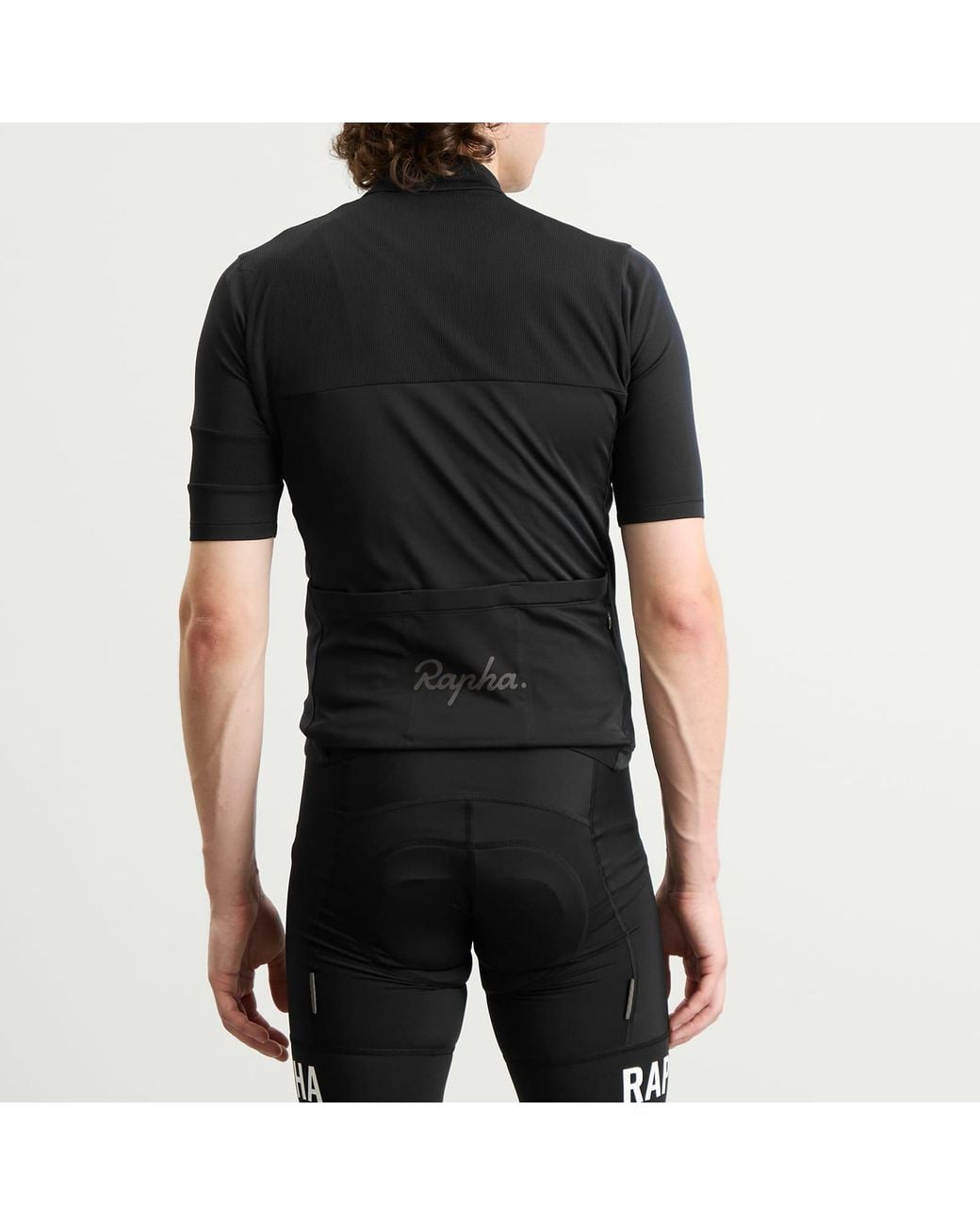 Rapha Black Brevet Element Jersey T-Shirt for men